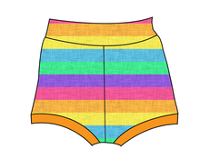 Load image into Gallery viewer, Neon Stripes Bummies