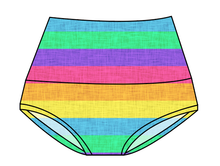 Load image into Gallery viewer, Neon Stripes Ladies&#39; Underwear