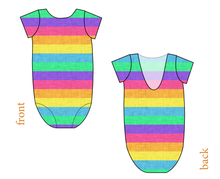 Load image into Gallery viewer, Neon Stripes Leo