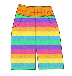 Neon Stripes Mens' Joggers and Jogger Shorts