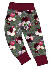 Load image into Gallery viewer, Heathered Floral Basic Joggers And Jogger Shorts