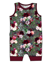 Load image into Gallery viewer, Heathered Floral Emmett Pants And Shorts T-Shirt Romper