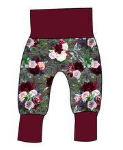 Load image into Gallery viewer, Heathered Floral Grow With Me Pants And Shorts