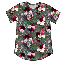 Load image into Gallery viewer, Heathered Floral Ladies&#39; Relaxed Tee