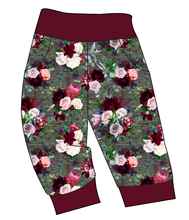 Load image into Gallery viewer, Heathered Floral Ladies&#39; Joggers and Jogger Shorts