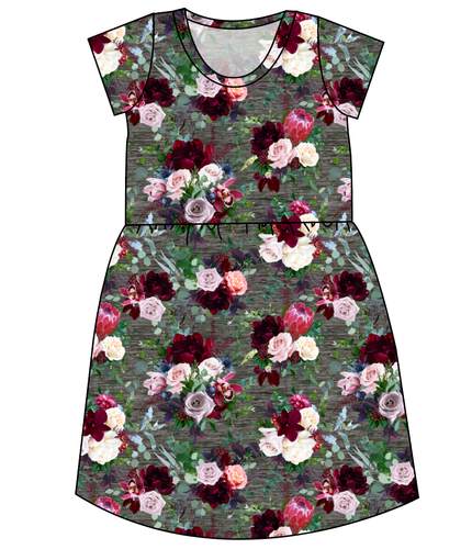 Heathered Floral Ladies' Play Dress
