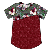 Load image into Gallery viewer, Heathered Floral Kids&#39; Relaxed Tee