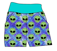 Load image into Gallery viewer, Green Aliens Basic Joggers And Jogger Shorts