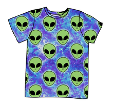 Load image into Gallery viewer, Green Aliens Basic Tee and Tank