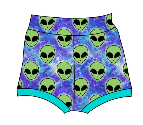 Green Aliens Bummies