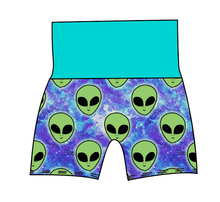 Load image into Gallery viewer, Green Aliens Grow With Me Pants And Shorts