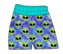 Load image into Gallery viewer, Green Aliens Ladies&#39; Joggers and Jogger Shorts
