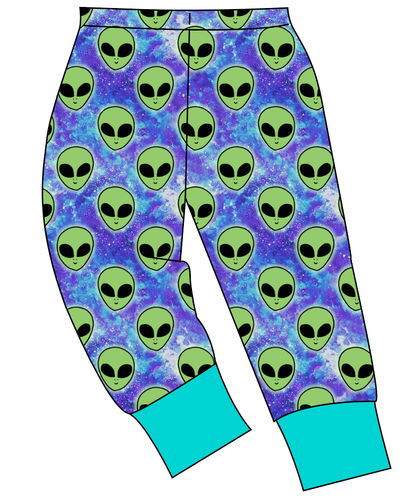 Green Aliens Ladies' Lounge Pants