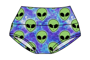 Green Aliens Ladies' Underwear