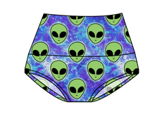 Load image into Gallery viewer, Green Aliens Ladies&#39; Underwear