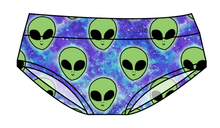 Load image into Gallery viewer, Green Aliens Ladies&#39; Underwear