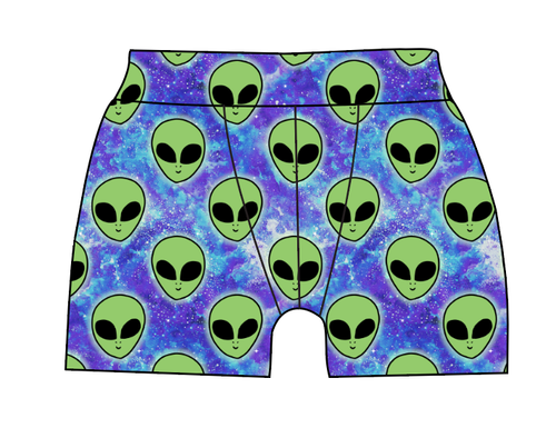 Green Aliens Mens' Boxer Briefs