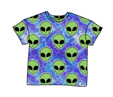 Load image into Gallery viewer, Green Aliens Oversized Tee
