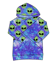 Load image into Gallery viewer, Green Aliens Classic Hoodie (or Crewneck)