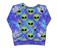 Load image into Gallery viewer, Green Aliens Classic Hoodie (or Crewneck)