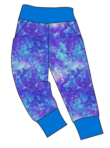 Neon Nebula Basic Joggers And Jogger Shorts