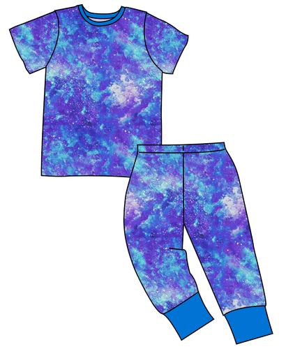 Neon Nebula Basic Loungewear Set