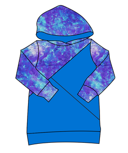 Neon Nebula Classic Hoodie (or Crewneck)