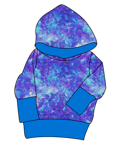 Neon Nebula Grow With Me Hoodie (or Crewneck)