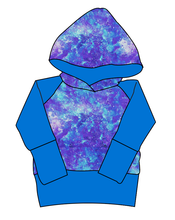 Load image into Gallery viewer, Neon Nebula Grow With Me Hoodie (or Crewneck)
