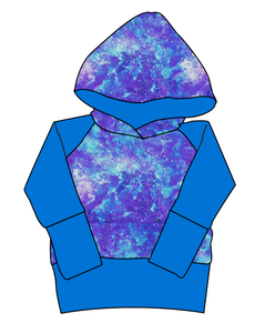Neon Nebula Grow With Me Hoodie (or Crewneck)