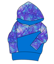 Load image into Gallery viewer, Neon Nebula Grow With Me Hoodie (or Crewneck)