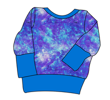 Load image into Gallery viewer, Neon Nebula Grow With Me Hoodie (or Crewneck)