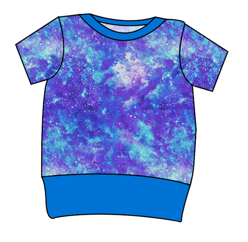 Neon Nebula Grow With Me Tee