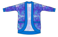 Load image into Gallery viewer, Neon Nebula Ladies&#39; Cocoon Cardigan