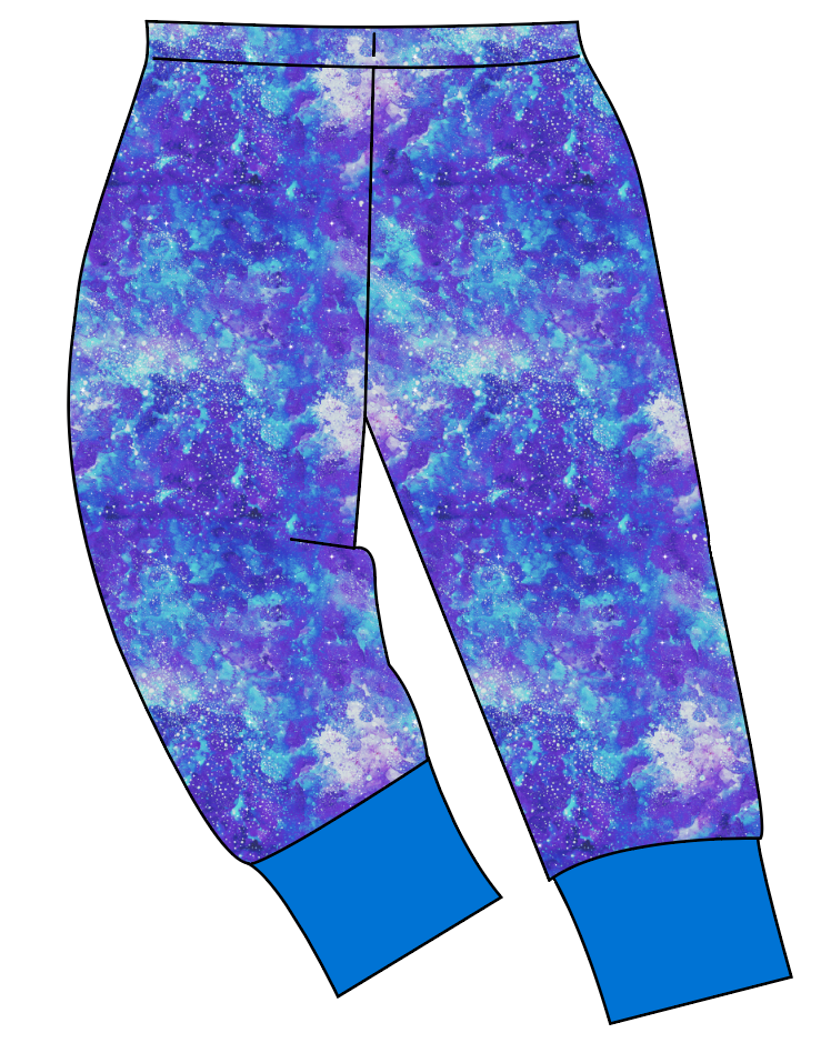 Neon Nebula Mens' Lounge Pants