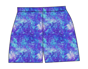 Neon Nebula Ladies' Lounge Shorts