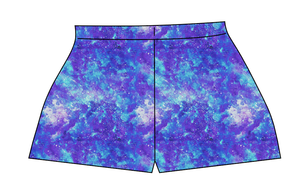 Neon Nebula Ladies' Lounge Shorts