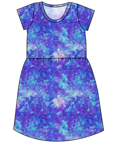 Neon Nebula Ladies' Play Dress