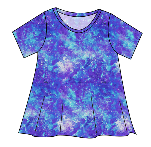 Neon Nebula Ladies' Swing Tee