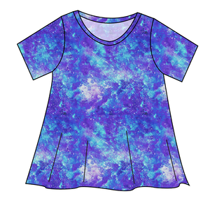 Neon Nebula Ladies' Swing Tee