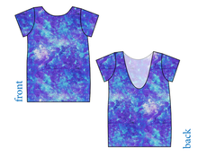 Load image into Gallery viewer, Neon Nebula Low Back Ballerina Tee