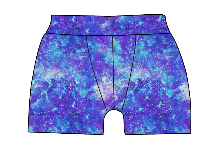 Neon Nebula Mens' Boxer Briefs
