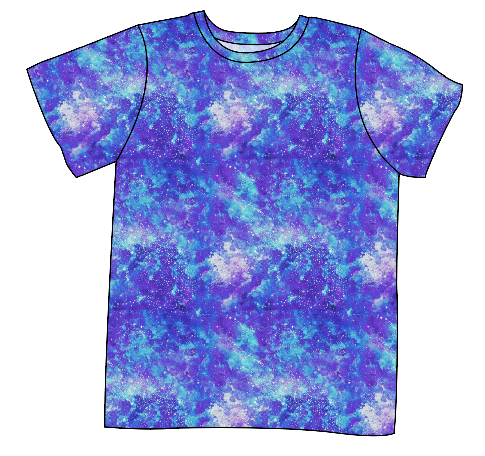 Neon Nebula Mens' Tee