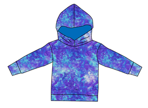 Neon Nebula Oversized Hoodie