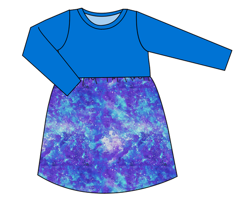 Neon Nebula Play Dress