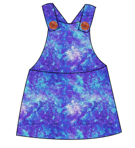 Neon Nebula Skirt-Alls