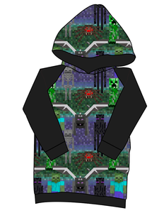 Night Blocks Classic Hoodie (or Crewneck)