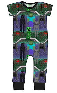 Night Blocks Emmett Pants And Shorts T-Shirt Romper