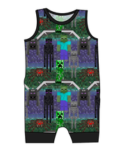 Load image into Gallery viewer, Night Blocks Emmett Pants And Shorts T-Shirt Romper