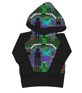 Night Blocks Grow With Me Hoodie (or Crewneck)